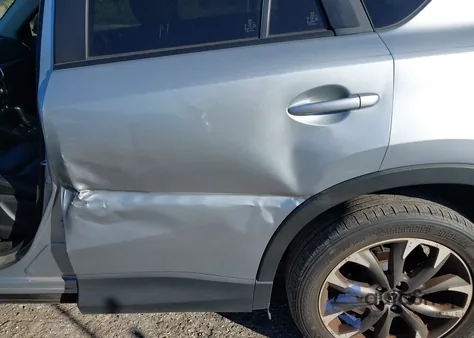 2016 Mazda Cx-5 Grand Touring из США, поврежденный, VIN JM3KE2DY2G0678028